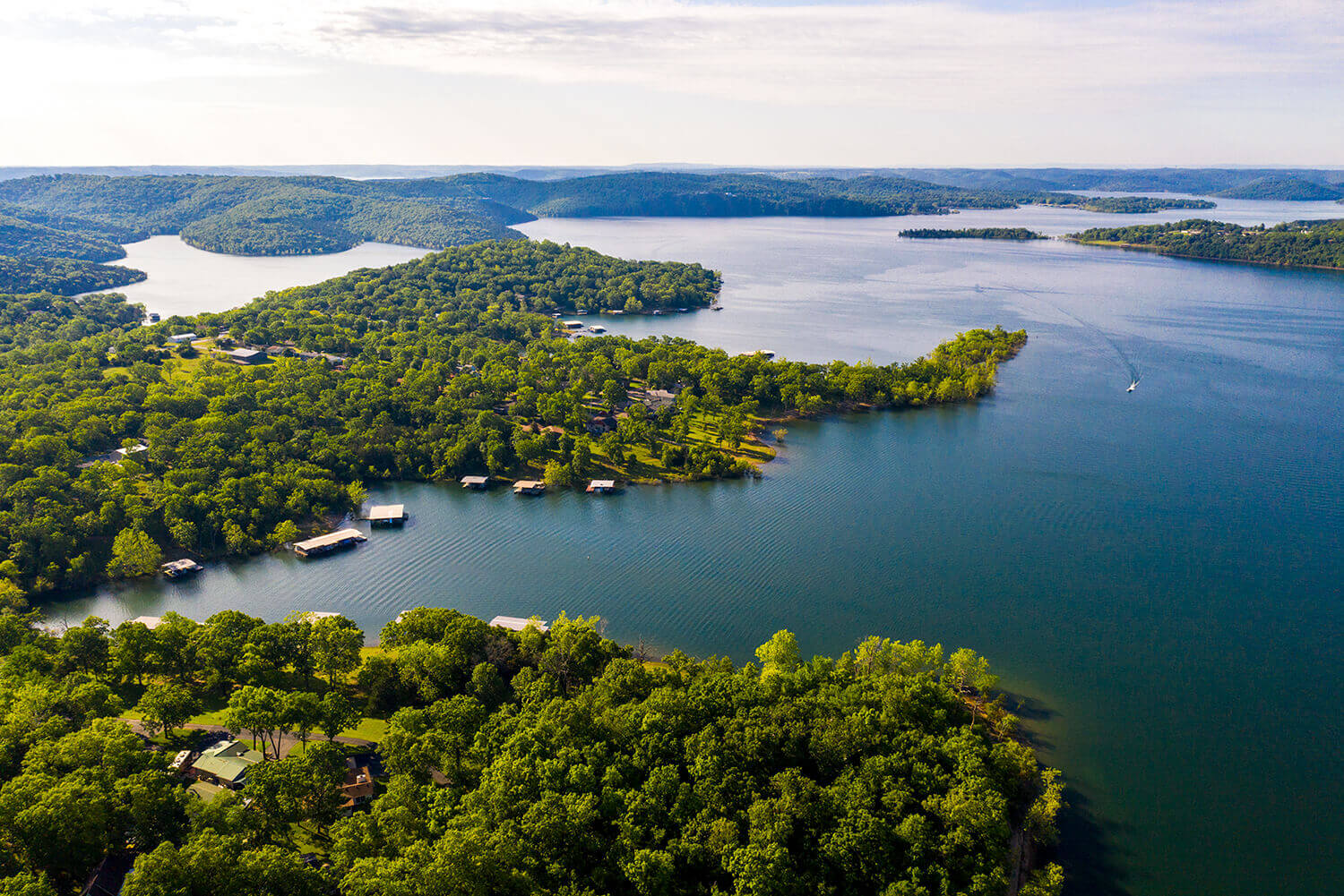 View of Table Rock Lake from Lakeside Haven